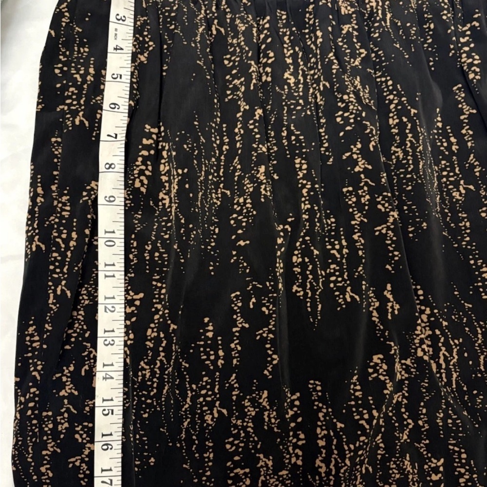 GAP Black and Tan A-Line Skirt - Picture 5 of 9